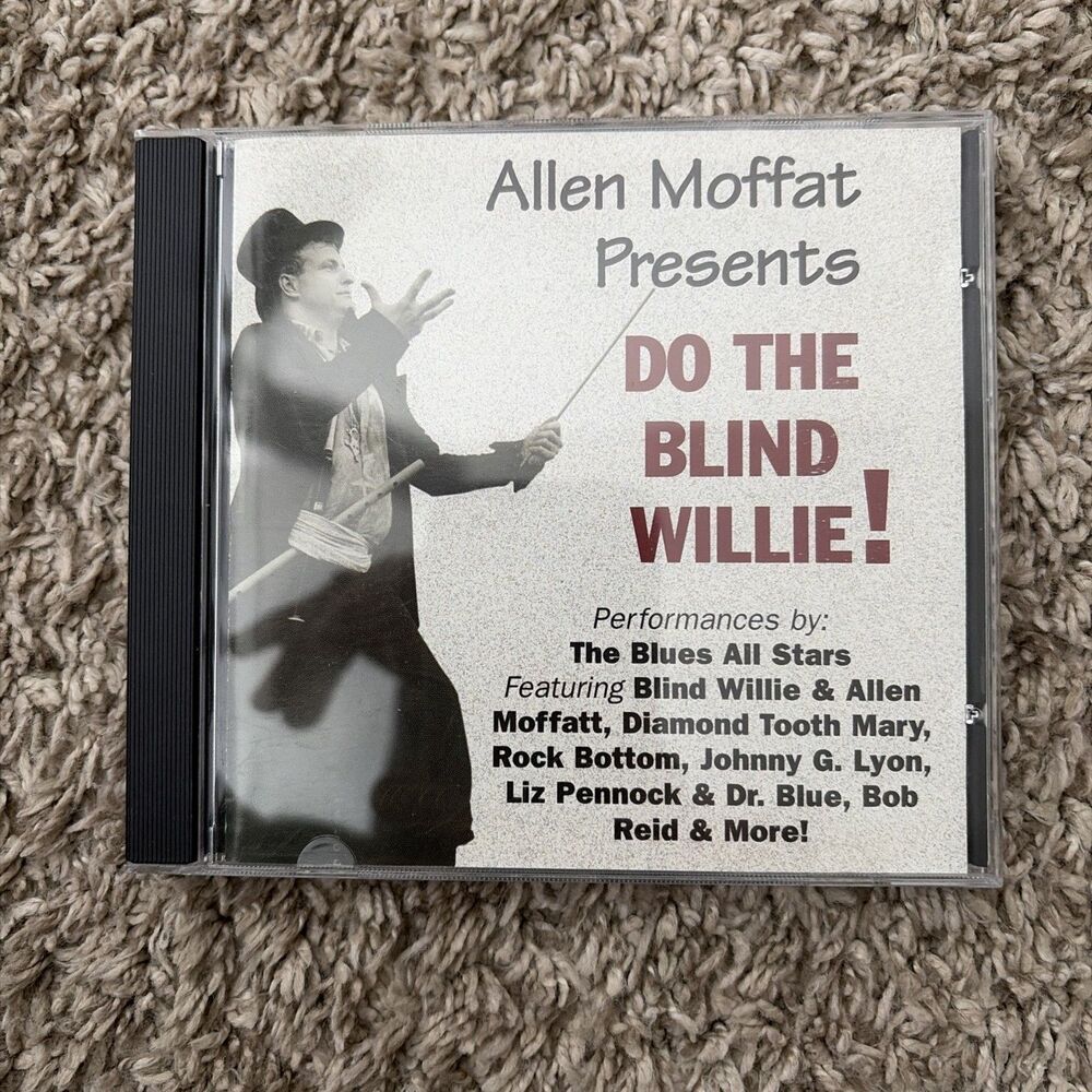 Do the Blind Willie! CD Blues Various Artists 18 Song Allen Moffat presents